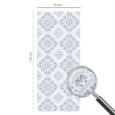 Decorative window film stained glass design Geometric pattern