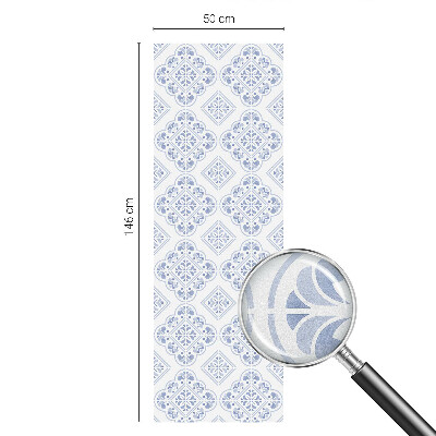 Decorative window film stained glass design Geometric pattern