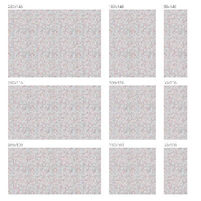 Coloured glass film for windows Stone mosaic