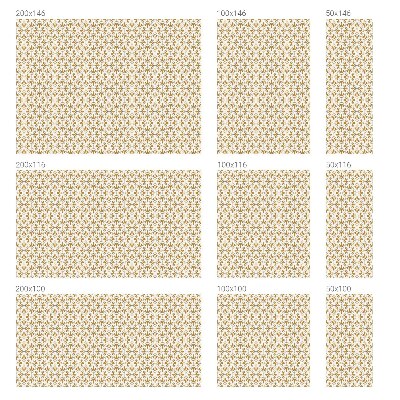 Frosted window film with stained glass pattern Plant elegance