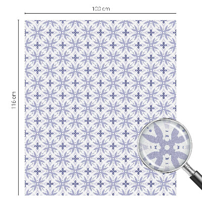 Patterned window film stained glass Purple patterns