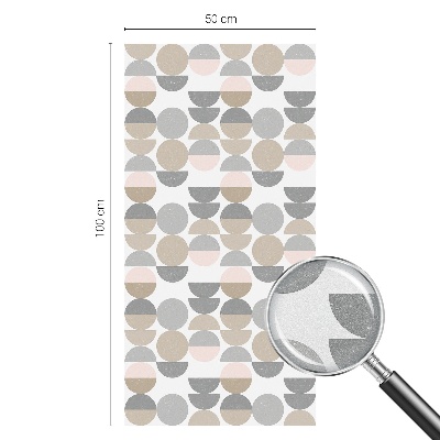 Patterned window film stained glass Geometric patterns