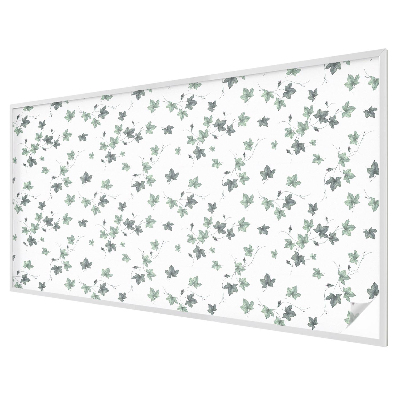 Privacy window film stained glass effect Green vine