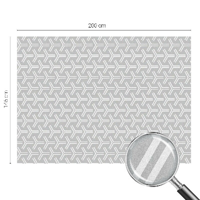 Patterned window film stained glass Minimalist lines