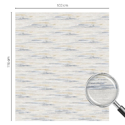 Privacy window film stained glass effect Abstract stripes