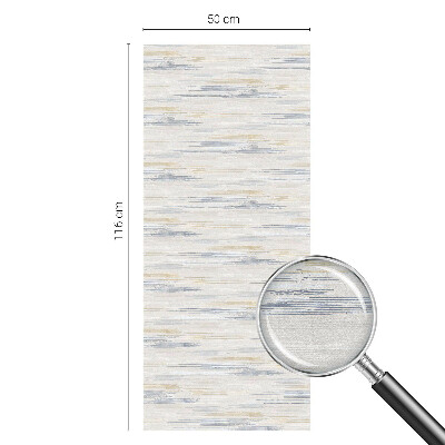 Privacy window film stained glass effect Abstract stripes