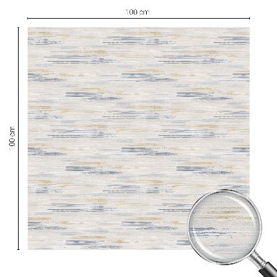 Privacy window film stained glass effect Abstract stripes