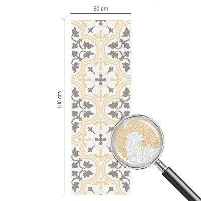 Frosted window film with stained glass pattern Plant patterns