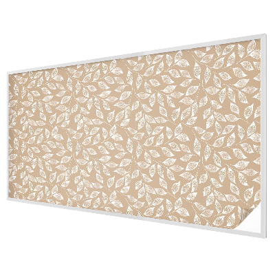 Privacy window film stained glass effect Leaves nature