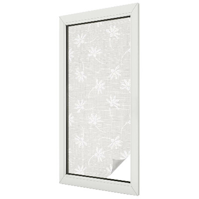 Patterned window film stained glass Floral patterns