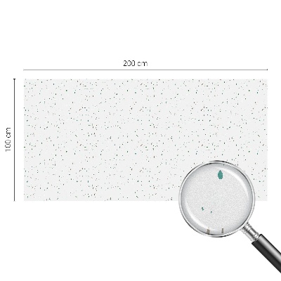 Decorative window film stained glass design Scattered elements