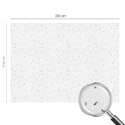 Decorative window film stained glass design Scattered elements