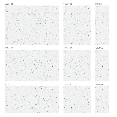 Decorative window film stained glass design Scattered elements