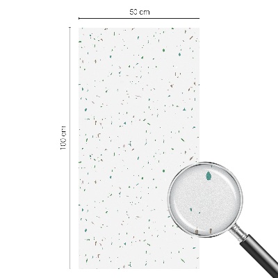 Decorative window film stained glass design Scattered elements