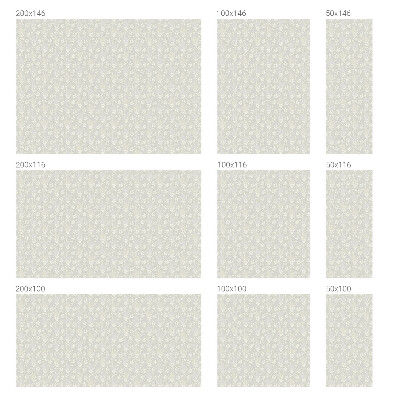 Coloured glass film for windows Subtle flowers