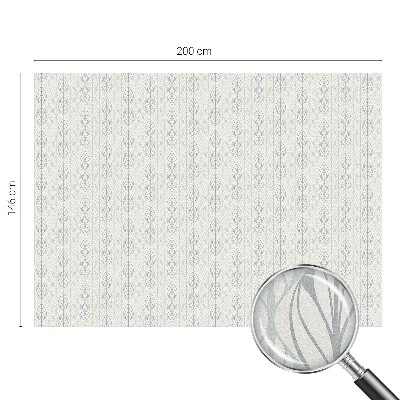 Patterned window film stained glass Leafy pattern