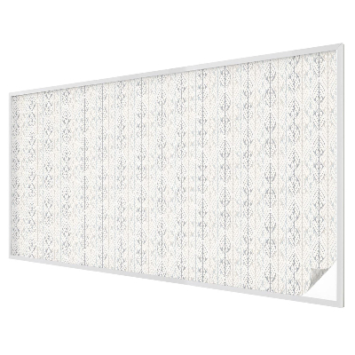 Patterned window film stained glass Leafy pattern