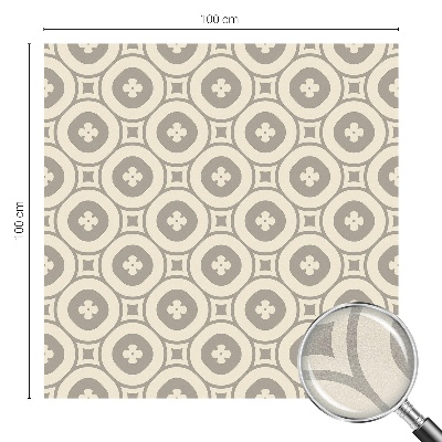 Privacy window film stained glass effect Geometric patterns