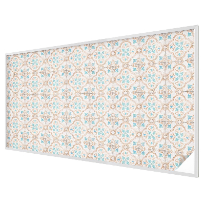 Coloured glass film for windows Rustic tiles