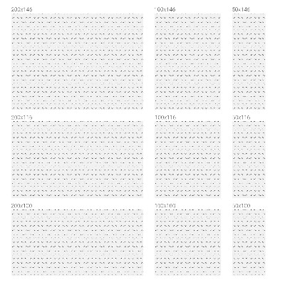 Privacy window film stained glass effect Dot pattern