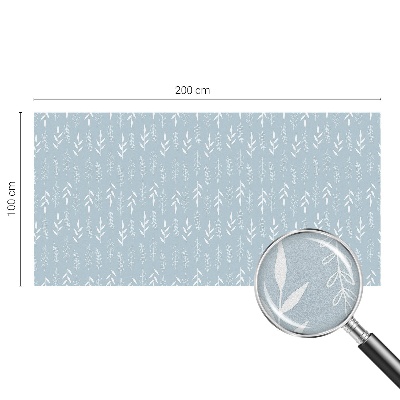 Patterned window film stained glass Plant pattern