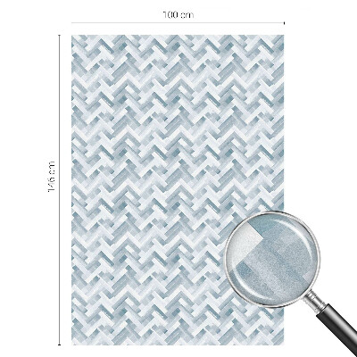 Decorative window film stained glass design Geometric pattern