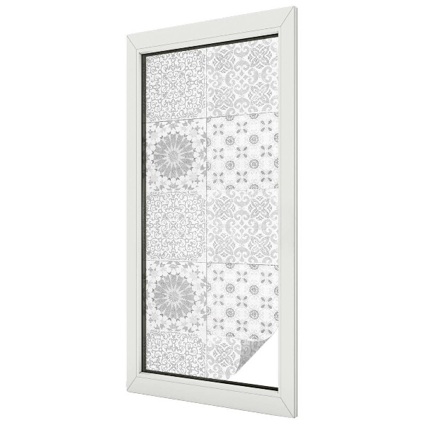 Coloured glass film for windows Classic elegance