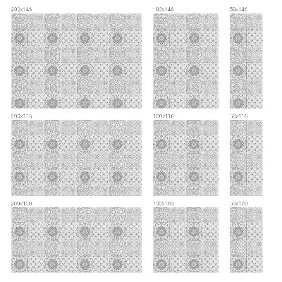 Coloured glass film for windows Classic elegance