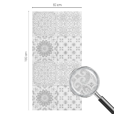 Coloured glass film for windows Classic elegance