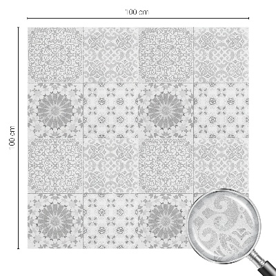 Coloured glass film for windows Classic elegance