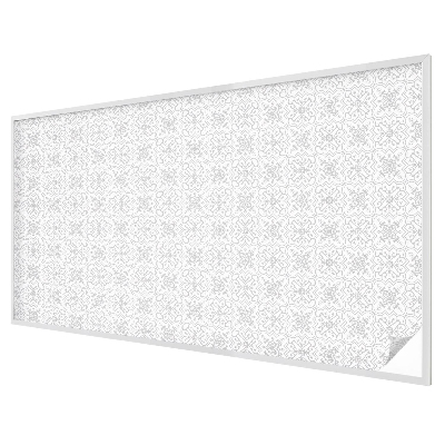 Decorative window film stained glass design Floral symmetry