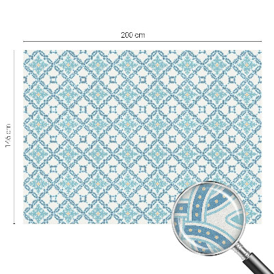 Frosted window film with stained glass pattern Classical symmetry