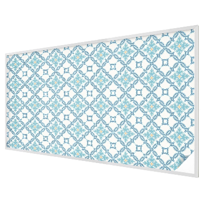 Frosted window film with stained glass pattern Classical symmetry