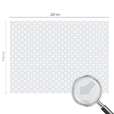 Privacy window film stained glass effect Geometric elegance