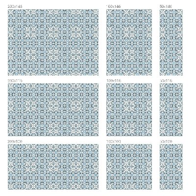 Patterned window film stained glass Geometric patterns