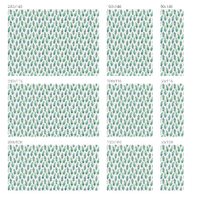 Patterned window film stained glass Tropical leaves