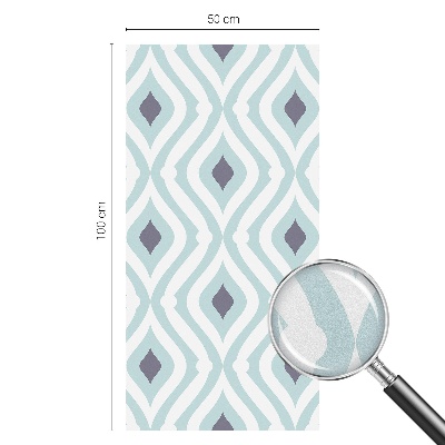 Privacy window film stained glass effect Modern elegance