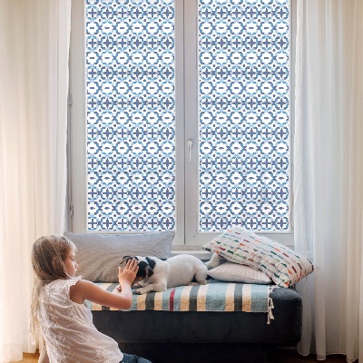 Patterned window film stained glass Harmonious pattern