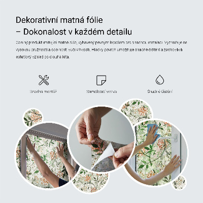 Privacy window film stained glass effect Pastel herringbone