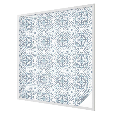 Privacy window film stained glass effect Classic mosaic