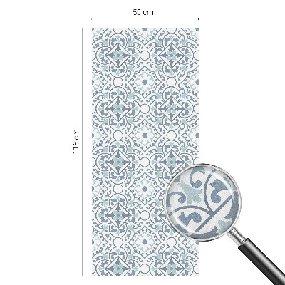 Privacy window film stained glass effect Classic mosaic