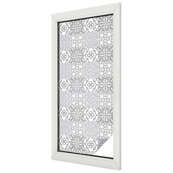 Coloured glass film for windows Classic patterns