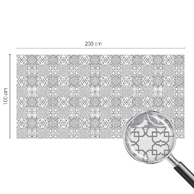 Coloured glass film for windows Classic patterns