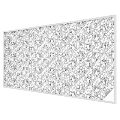 Decorative window film stained glass design Classic portraits