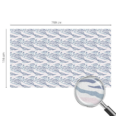 Patterned window film stained glass Zebra pattern