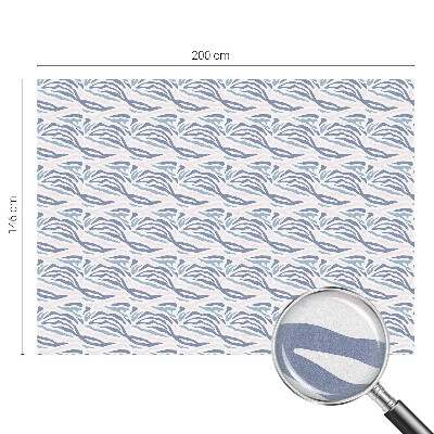 Patterned window film stained glass Zebra pattern