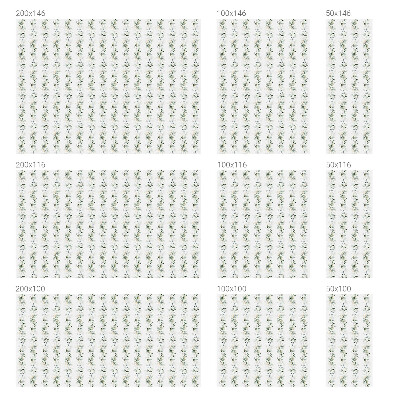 Frosted window film with stained glass pattern Plant charm