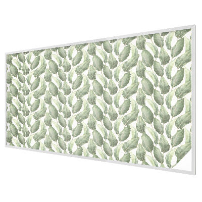 Patterned window film stained glass Green leaves