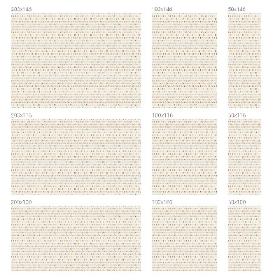 Privacy window film stained glass effect Arrow pattern