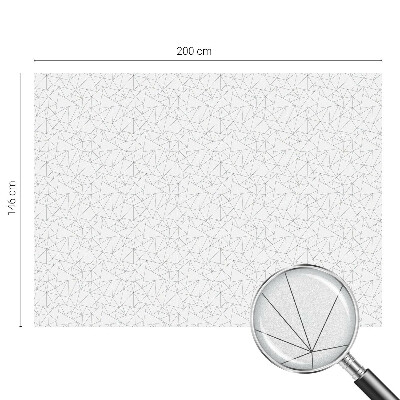 Coloured glass film for windows Geometric patterns